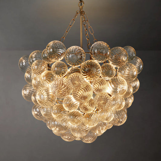 1-Light White Chandelier, Natural Alabaster Pendant Light for Kitchen Island with Dimmable Bulb