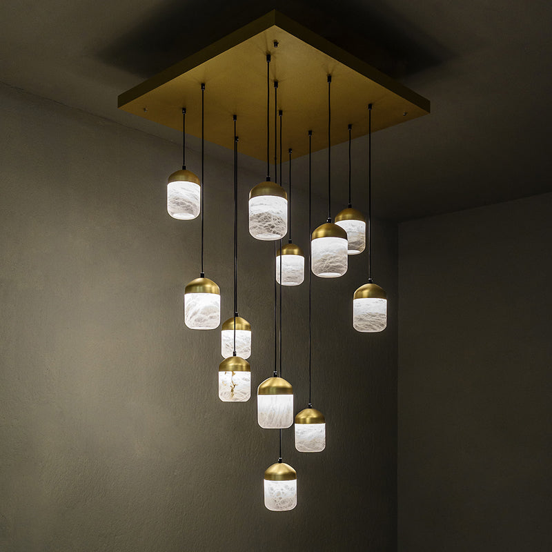 Alabaster Staircases Pendant Chandelier